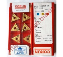 Твердосплавна пластина токарна TNMG 160404-CM 3C15 CORUN